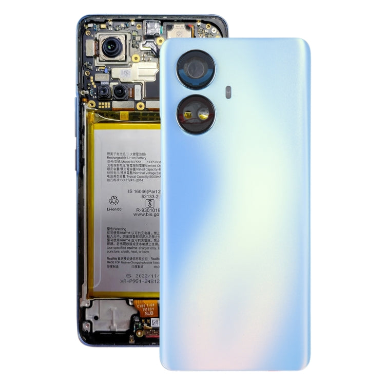Para Realme 10 Pro+ Tapa trasera de batería ...
