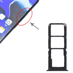 Para OPPO Reno2 Z/Reno2 F Bandeja de tarjeta...