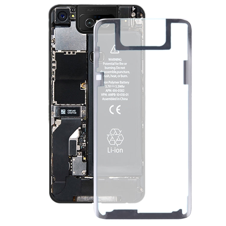 Tapa Trasera de Batería Transparente para Asus Zenfone 6 ZS630KL
