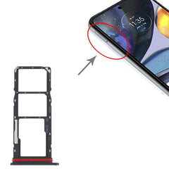 Para Motorola Moto G22 Bandeja de tarjeta SI...