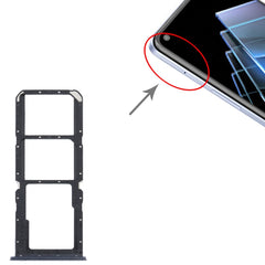 Para OPPO K9x Bandeja de tarjeta SIM + Bande...