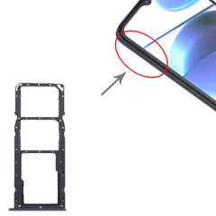 Para Realme C35 Bandeja de tarjeta SIM + Ban...