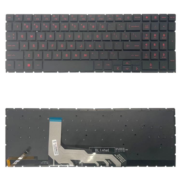 Teclado versión estadounidense con retroilum...