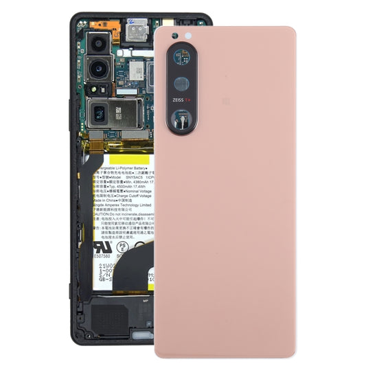 Para Sony Xperia 5 III Tapa trasera de bater...