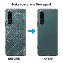 Para Sony Xperia 5 III Tapa trasera de bater...
