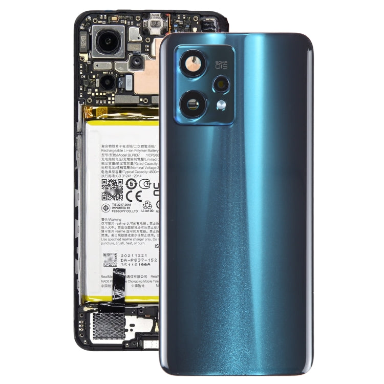 Para Realme 9 Pro+ Tapa trasera de batería o...