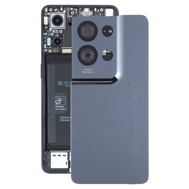 Para OPPO Reno8 Pro 5G Tapa trasera de bater...