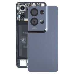 Para OPPO Reno8 Pro 5G Tapa trasera de bater...