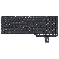 Teclado versión estadounidense con retroilum...