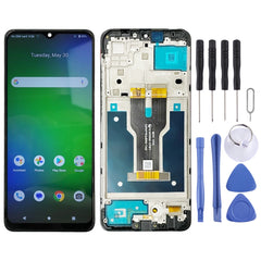 Pantalla LCD + táctil original con marco para Cricket Icon 4