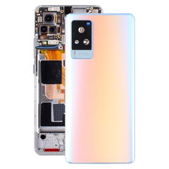 Tapa de batería original con lente de cámara para vivo X60 Pro Global