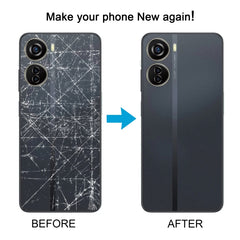 Para ZTE Blade V40 Diseño Tapa Trasera de Ba...