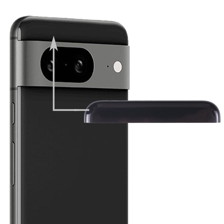 Para Google Pixel 8 Cubierta trasera superio...