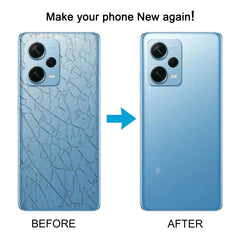 Para Xiaomi Redmi Note 12 Pro+ Cubierta tras...