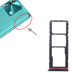 Para Tecno Spark 8 Bandeja de tarjeta SIM + ...