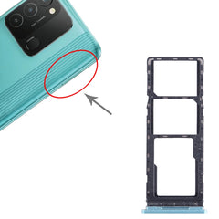 Para Tecno Spark 8C KG5k Bandeja de tarjeta ...