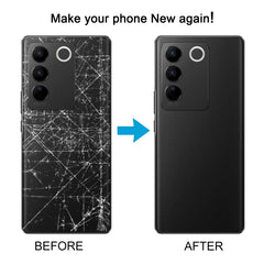 Para vivo V27 Pro tapa trasera de batería Or...