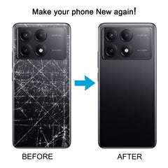 Para Xiaomi Redmi K70E Tapa trasera de bater...