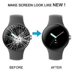 Para Google Pixel Watch Pantalla original Lente de vidrio exterior