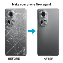 Para OPPO Reno11 5G Tapa trasera de batería ...