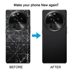 Para OPPO Find X6 Pro Tapa trasera de baterí...
