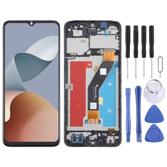 Para ZTE Blade A34 Pantalla LCD Digitalizado...