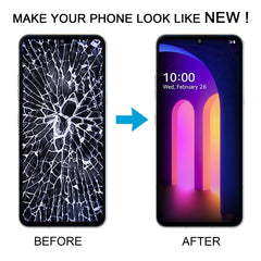 Para LG V60 ThinQ Versión de EE. UU. Pantall...