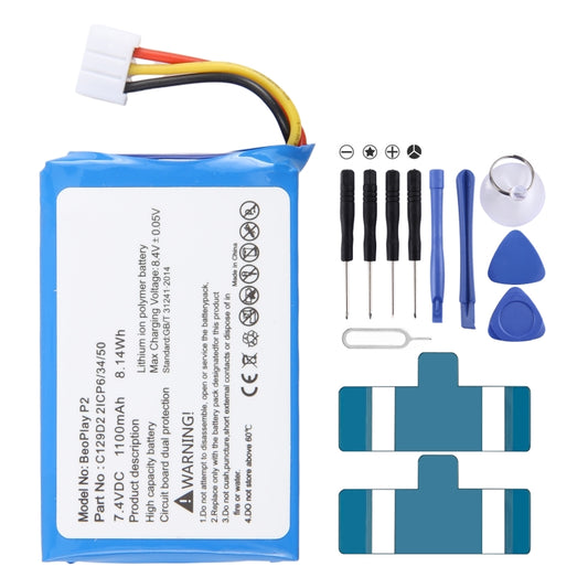 Batería de repuesto C129D2 de 1100 mAh para ...