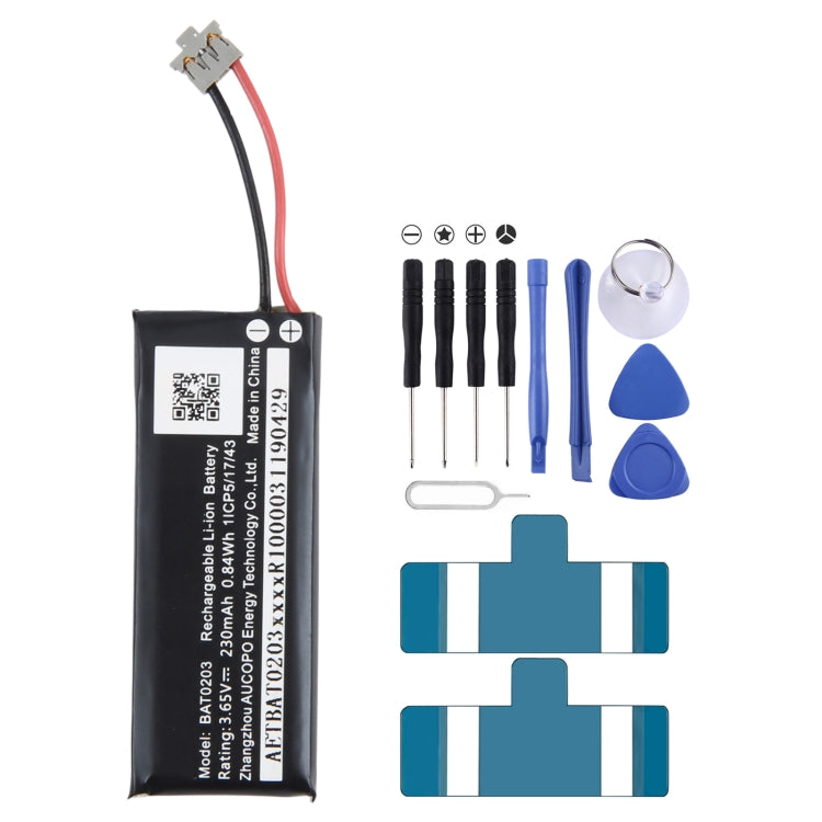 Batería de repuesto BAT0203 de 3,65 V y 230 ...
