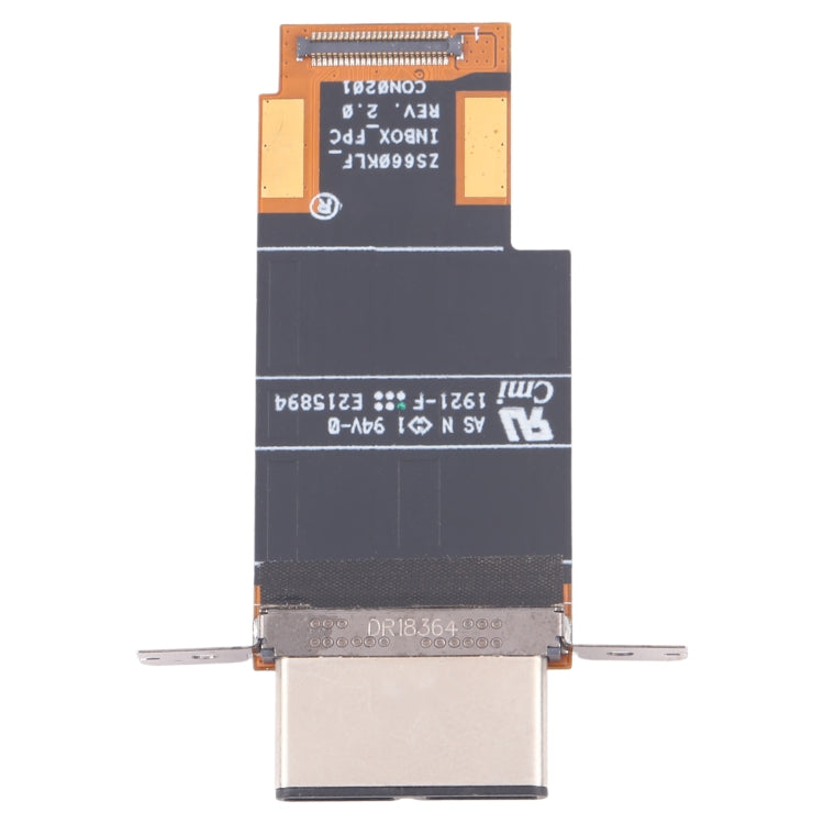 Cable flexible del puerto de carga lateral p...