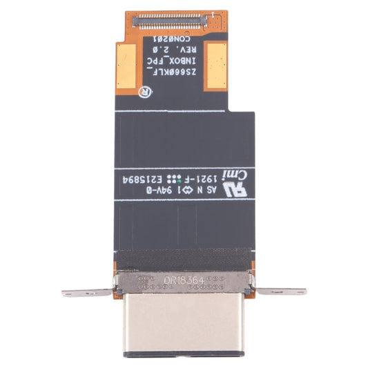 Cable flexible del puerto de carga lateral p...