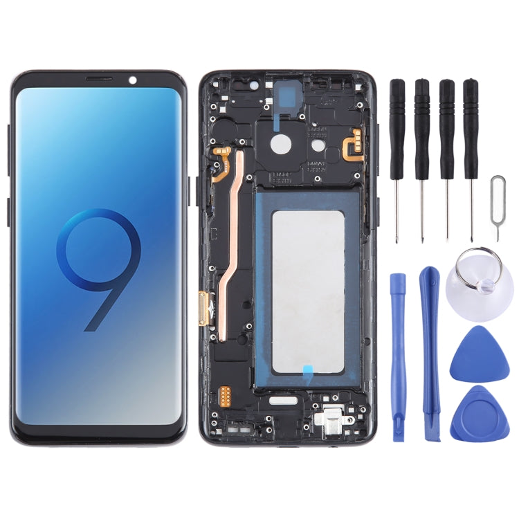 Para Samsung Galaxy S9 SM-G955 Pantalla TFT LCD con marco