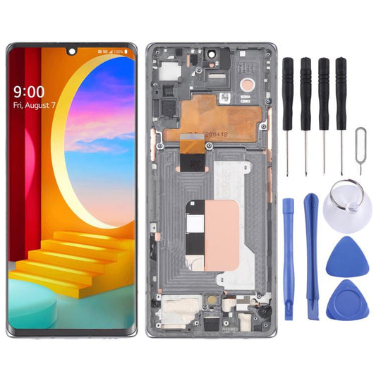 Pantalla LCD original para LG Velvet 5G, ver...