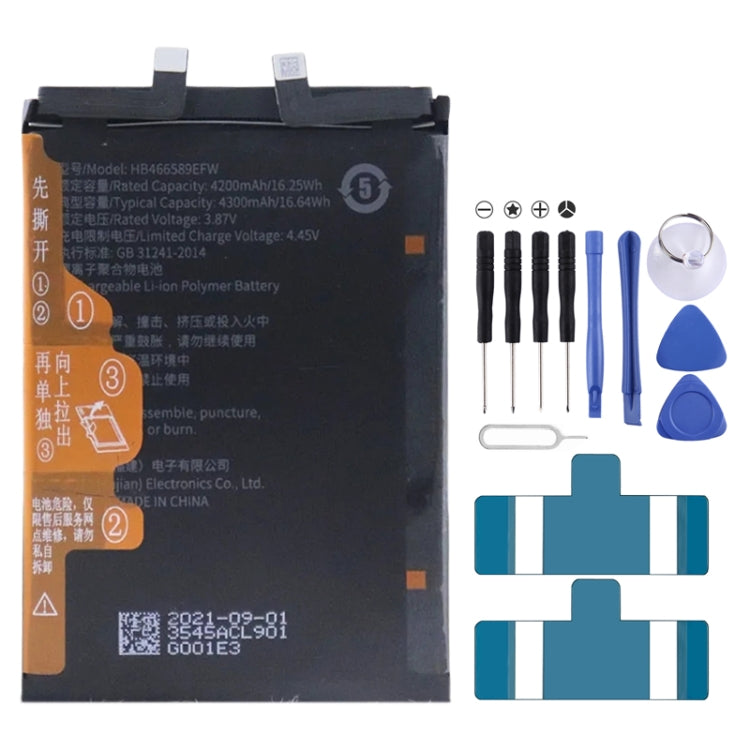 Batería de 4200 mAh para Honor 50 Lite / Huawei Nova 8i