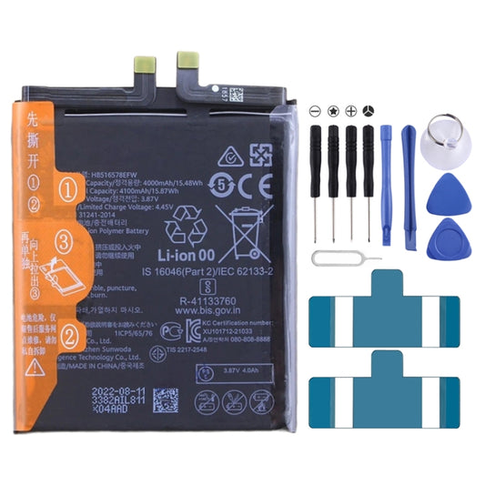 Reemplazo de batería de 4100mAh para Huawei ...