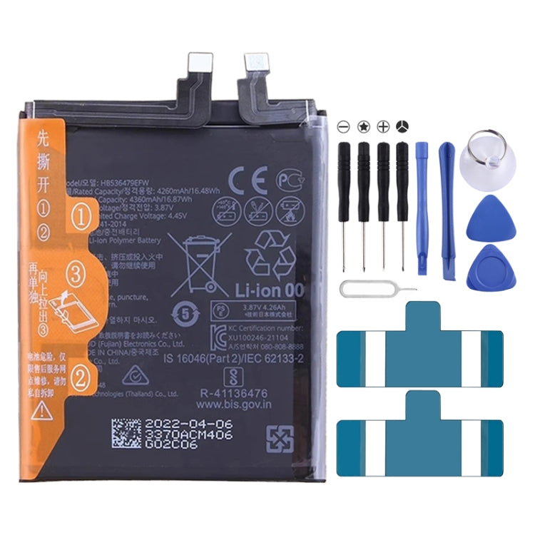 Reemplazo de batería para Huawei P50 Pro JAD...