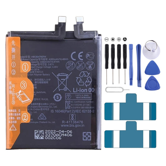 Reemplazo de batería para Huawei P50 Pro JAD...