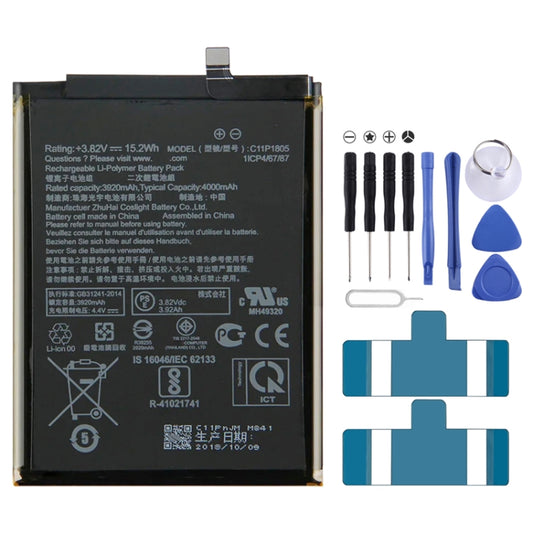 Batería de repuesto de 4000 mAh para ASUS Ze...