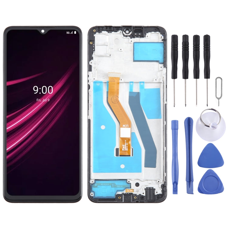 Para T-Mobile REVVL V+ 5G Pantalla LCD Digit...