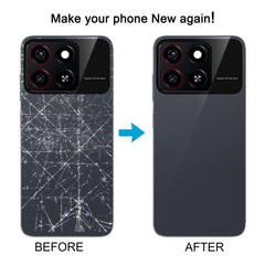 For ZTE Blade A35 Z2453 Back Cover with Came...