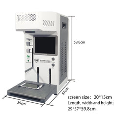 Máquina cortadora láser automática TBK-958A,...