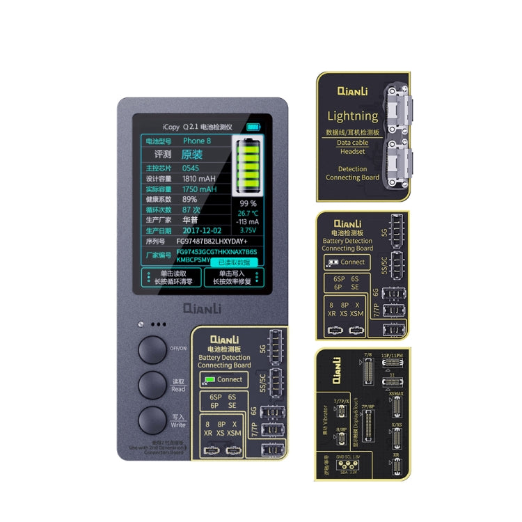 Qianli iCopy Plus 3 en 1 Programador de repa...