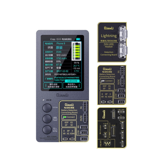 Qianli iCopy Plus 3 en 1 Programador de repa...