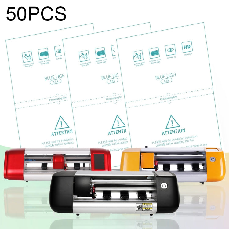 50 PCS F0004 Anti Blue Ray TPU Suministros d...