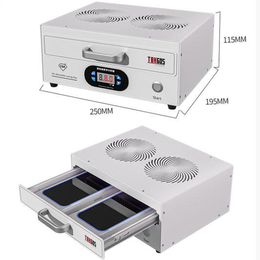 TBK 605 100W Mini caja de lámpara de curado ...