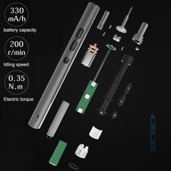 KS-882037 Destornillador eléctrico preciso 2...