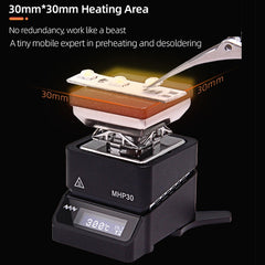 MINIWARE MHP30 PD Mini precalentador de plac...
