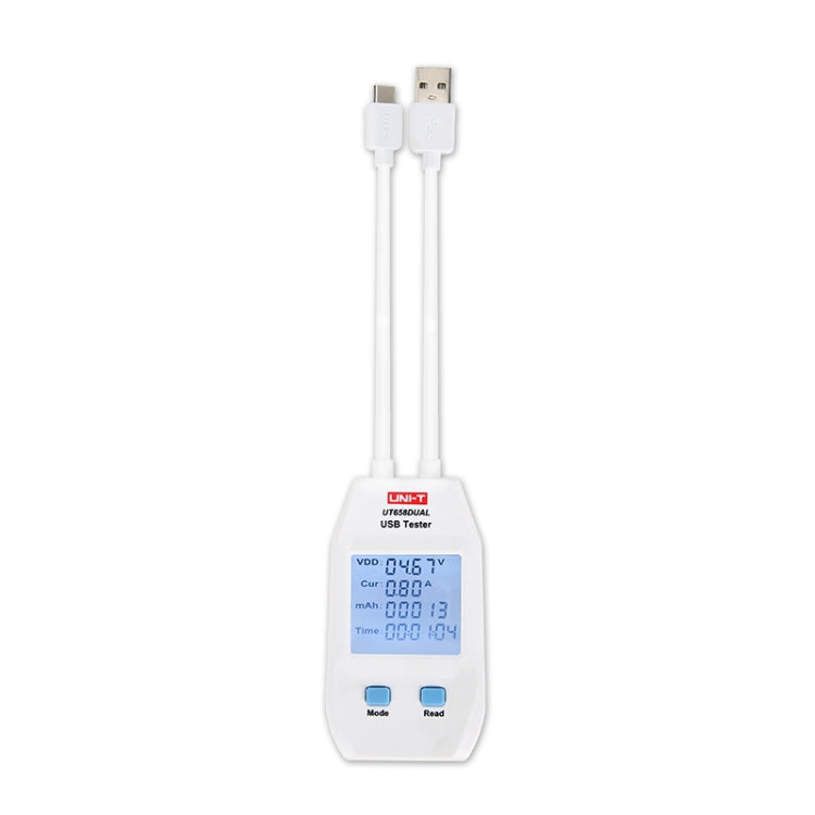UNI-T USB Voltímetro Amperímetro Probador UT...