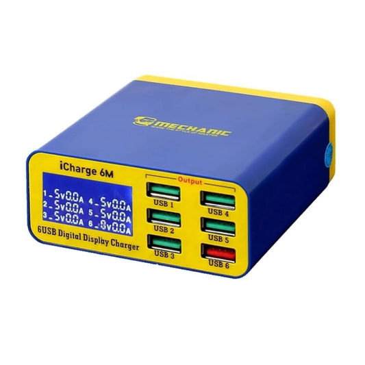 Mecánico icharge 6M QC 3.0 USB Cargador inte...