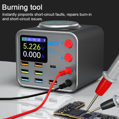 Cargador inalámbrico multipuerto USB PD MaAn...